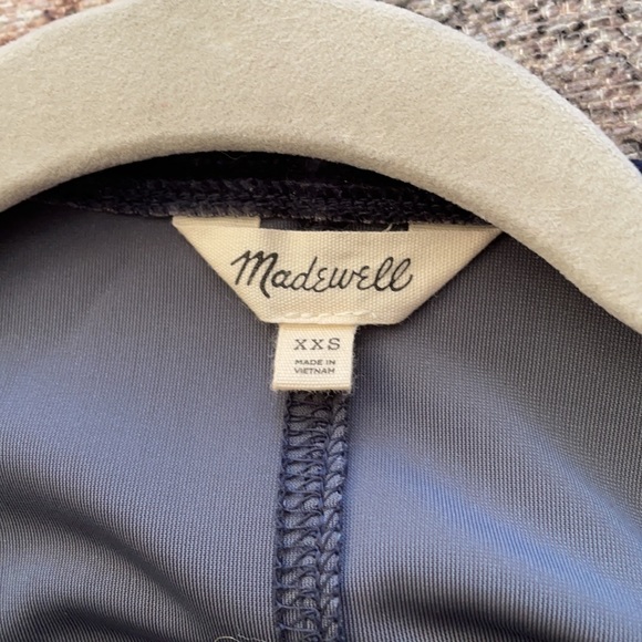 Madewell Velvet Balloon-Sleeve Dress - Picture 3 of 7